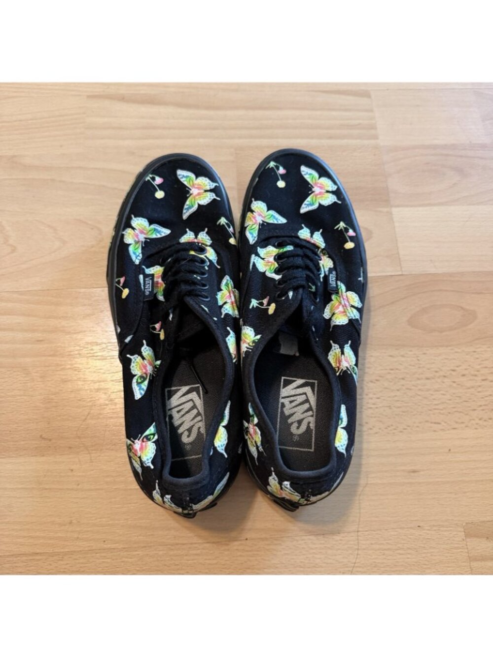 Vans Women's Authentic Stackform Morph Blackout Glow in the Dark Shoes Size 8 - Picture 6 of 10